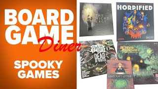 Board Game Diner  Spooky Games [upl. by Emily]