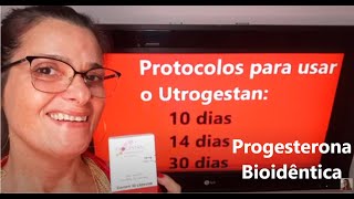 Formas de Usar a Progesterona Utrogestan [upl. by Anisirhc]