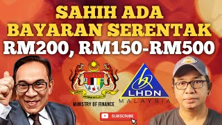 TAHNIAH 2 BAYARAN SERENTAK BERLAKU RM200 RM150RM500 [upl. by Piefer]