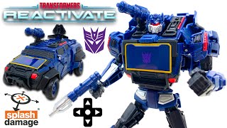 Transformers REACTIVATE Deluxe Class SOUNDWAVE Review [upl. by Bazar820]