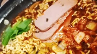 SPICY KOREAN NOODLES MUKBANG  CHALLENGE ACCEPTED [upl. by Budwig]