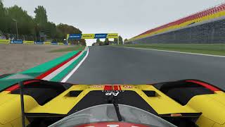 VRC Prototype H  Ferrenzo P49  WEC Robert Kubica Imola 2024 Onboard Private Testing AC [upl. by Lust]