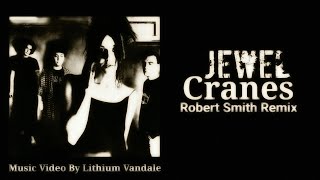 Cranes  Jewel  Robert Smith Remix  Music Video By Lithium Vandale  1990s 1993 Alternative Rock [upl. by Lymn]