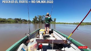 PESCA y Naturaleza  RIO SALADO 2022  Pesca en el Monte [upl. by Haman]