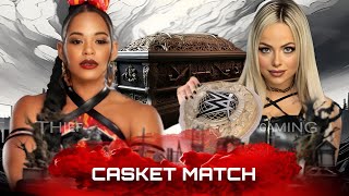 WWE 2K24 • Casket Match  Bianca Belair VS Liv Morgan  WWE [upl. by Retlaw]