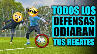 LOS REGATES MÁS FACILES DEL MUNDO 🌎 que los DEFENSAS MÁS TOP NO PUEDEN FRENAR 😱⚽️ [upl. by Scully]