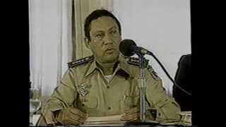 Discurso Manuel Antonio Noriega Dictadura  Panamá 1988 [upl. by Foss]