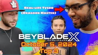 Beyblade X Tournament  The Dragoon MASTER [upl. by Akehsat]