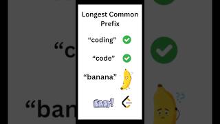 Leetcode 14  Longest Common Prefix 0ms Coding DSA Maths [upl. by Nrevel]