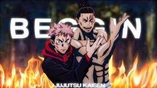 BEGGIN “Itadori amp Todo vs Hanami” Jujutsu Kaisen AMV EDIT 4K [upl. by Bevis909]