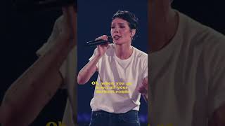 Halsey  Graveyard 80s Remix Live At Amazon Music Live Part4 [upl. by Anahc904]