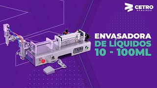 Envasadora de Líquidos de 10  100ml [upl. by Yrahcaz]