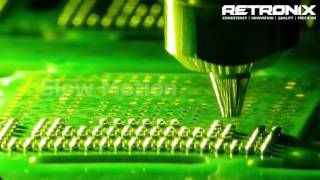 Retronix  Automated BGA Laser Reballing Service [upl. by Lletnom]