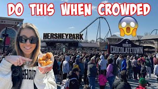 Hersheypark Opening Day 2024 Crowds Food Ride Updates [upl. by Sandstrom]