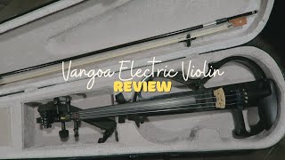 A Beginner Violins Review of the Vangoa Electric Violin [upl. by Florio]