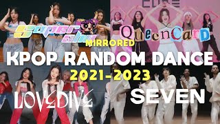 MIRRORED KPOP RANDOM DANCE  POPULARICONIC  BEST SONGS OF 2021  2023 [upl. by Birgitta257]