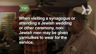 How to Wear a Kippah Yarmulke [upl. by Nedaj]