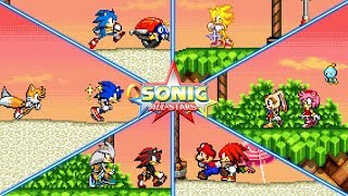 Sonic All  Stars  Fan Game SAGE 2018 [upl. by Pierette]