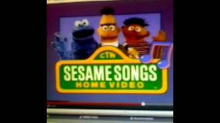 Opening To Sesame Songs Sing Yourself Silly 1990 VHS [upl. by Rhpotsirhc151]