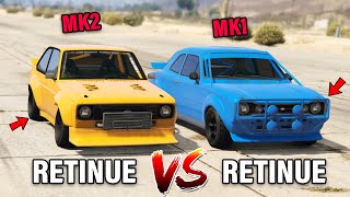 GTA 5 ONLINE  RETINUE MK II VS RETINUE WHICH IS FASTEST [upl. by Mad]