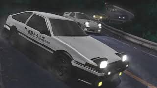 INITIAL D Eurobeat Mix 藤原とうふ店 [upl. by Airdnala]