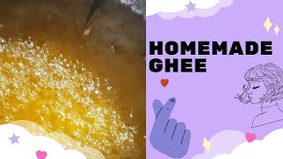 Homemade Ghee In Village StyleHealthy Recipes with Lucky Traditional Recipes 👍 [upl. by Eustasius253]