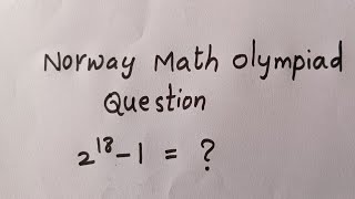 math Olympiad questions  you should be able to solve this [upl. by Sarina]