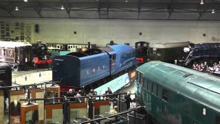 Mallard 75  The Great Gathering of The Remaining LNER A4 Pacifics  NRM York  3rd July 2013 [upl. by Noxaj]