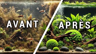 COMMENT NETTOYER SON AQUARIUM [upl. by Ann]