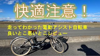 【電動アシスト自転車】快適すぎて日常が変わる！サイクリングして正直レビュー [upl. by Irma]