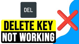 quotDelete Key Not Working Windows 10 or 11 FIX 2024  Delete Key Issue on Laptopquot [upl. by Selle301]