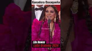 Lila Downs ganadora del Latin Grammy 2024 Oaxaca [upl. by Agle]