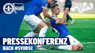 12Spieltag  Pressekonferenz nach Hertha BSC [upl. by Siubhan661]