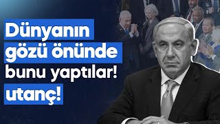 BEBEK KATİLİ NETANYAHU ABDDE 72 KEZ AYAKTA ALKIŞLANDI [upl. by Huba302]