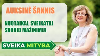 Mitybos formulė  Auksinė šaknis  nuotaikai sveikatai svorio mažinimui [upl. by Service]