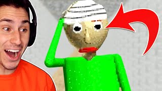 I FINALLY Saved Baldi From His Coma  Baldis Basics [upl. by Bendicta]