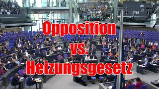 Beleidigungen und Anfeindungen beim Heizungsgesetz im Bundestag [upl. by Yeslaehc]