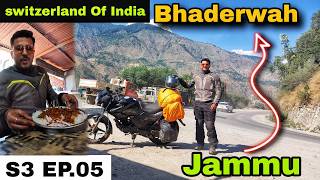 Jammu to BhaderwahThe Most SCENIC Bike Ride  Ladakh Road Trip EP05 [upl. by Acsehcnarf]