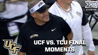 UCF vs TCU Game Finish in Big 12 Opener [upl. by Yralih497]