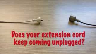 Keep Extension Cords Plugged In With This Simple Tip [upl. by Stalder]