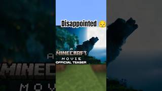 Minecraft movie trailer is bad  minecraft movie teaser minecraft shorts [upl. by Simsar]