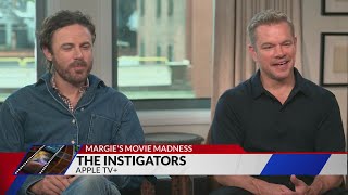 Actors Matt Damon and Casey Affleck talk about The Instigators [upl. by Araed304]