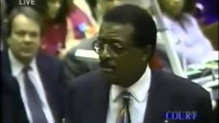 OJ Simpson Trial Johnnie Cochran Closing Argument  Part 9 [upl. by Yer]