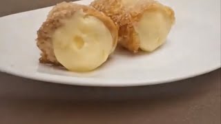 Recette des Cornets à la crème pâtisserie 👍🏻 [upl. by Rosmunda613]