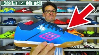 ATÉ TU UMBRO 😱  CHUTEIRA UMBRO MEDUSAE 3 CLUB FUTSAL  ANÁLISE [upl. by Nnylamme]