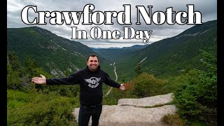 Crawford Notch in One Day  Mt Willard  Arethusa Falls  More Hikes  Harts Location New Hampshire [upl. by Anaiad50]