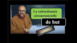 Le but  subordonnée circonstancielle de but [upl. by Hgieleak]