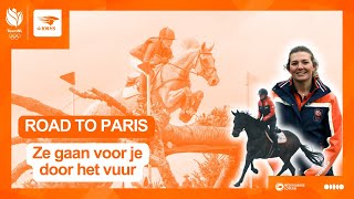 TeamNL Road to Paris  Op bezoek bij Sanne de Jong  aflevering 6 [upl. by Nyladnohr]