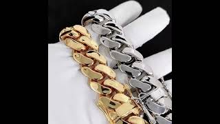 Heavy Miami Cuban Link Bracelet [upl. by Ecnav]