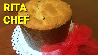 PANETTONE GASTRONOMICO alle OLIVE🎄RITA CHEF  Fatto a mano con impasto unico [upl. by Tega]